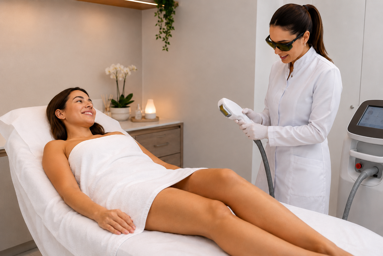 Depilação a laser SHR — Virilha Simples